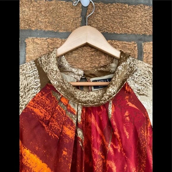 Satya paul silk dress large - Picture 3 of 13